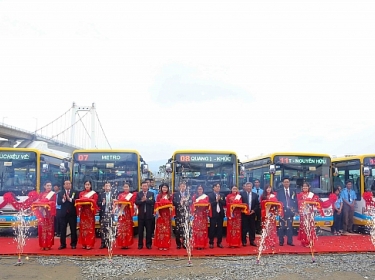 Đà Nẵng khai trương 5 tuyến xe buýt trợ giá